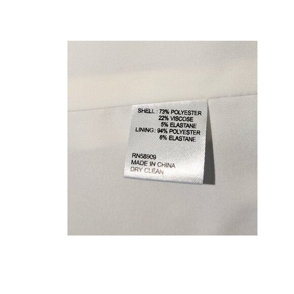 Antonio Melani Ivory Sleeveless Sheath Dress Size 2 | Classic Office Chic - Picture 5 of 5